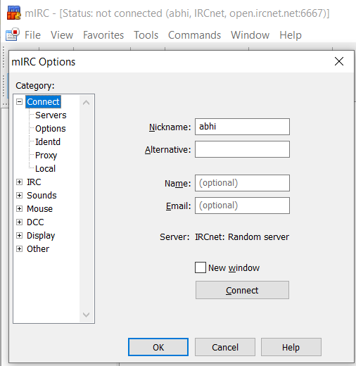 mirc chat windows 10 chrome